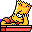 Bart Unabridged Bart embarrassed Icon